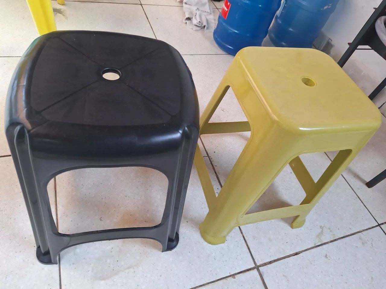 Bancos de plástico  - Foto 2