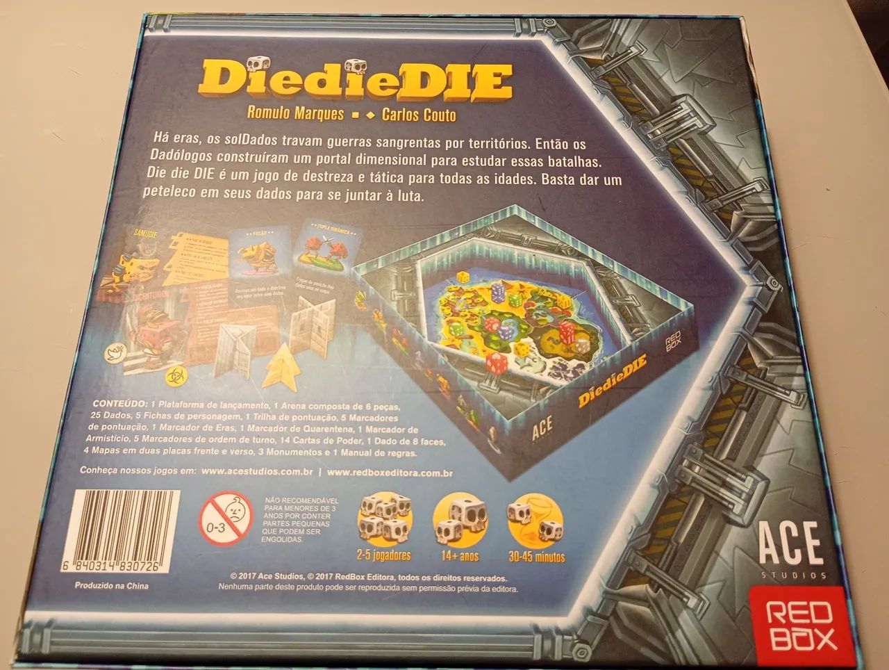 jogo de tabuleiro "die die die" - Foto 2
