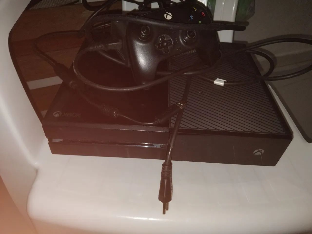 Xbox one fat 500 gb ( troco por nintendo switch ou wii u) - Foto 2