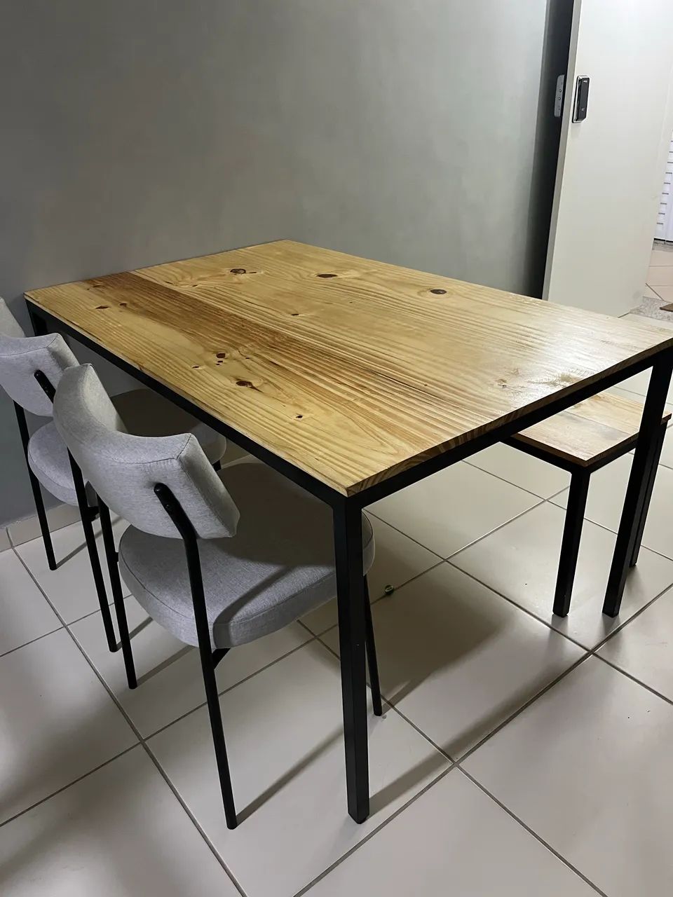 Mesa estilo industrial - Foto 2