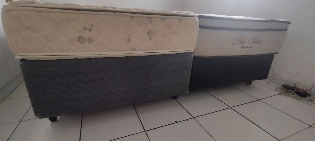 Cama (base + colchão) - Foto 2