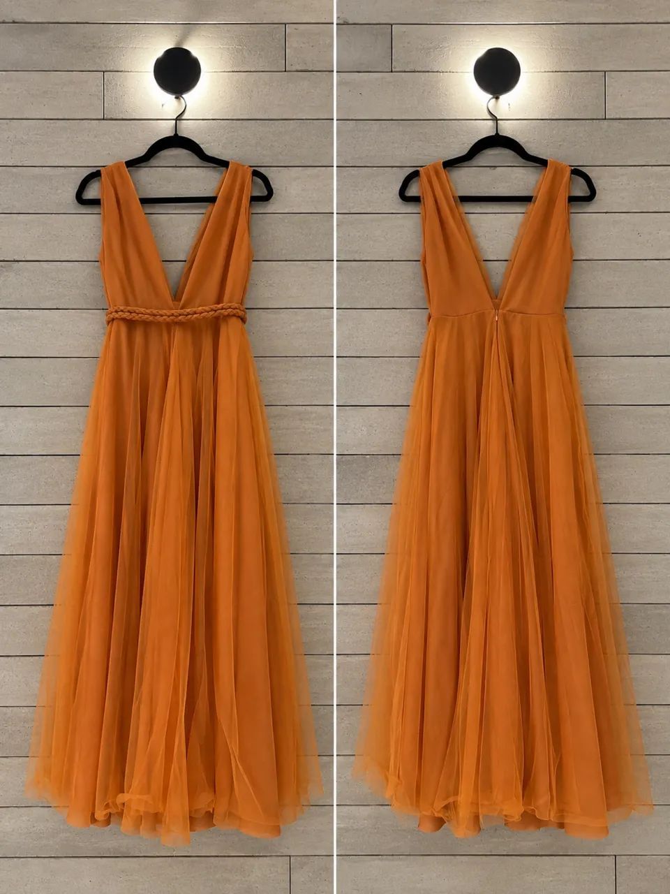 Vestido terracota M/G