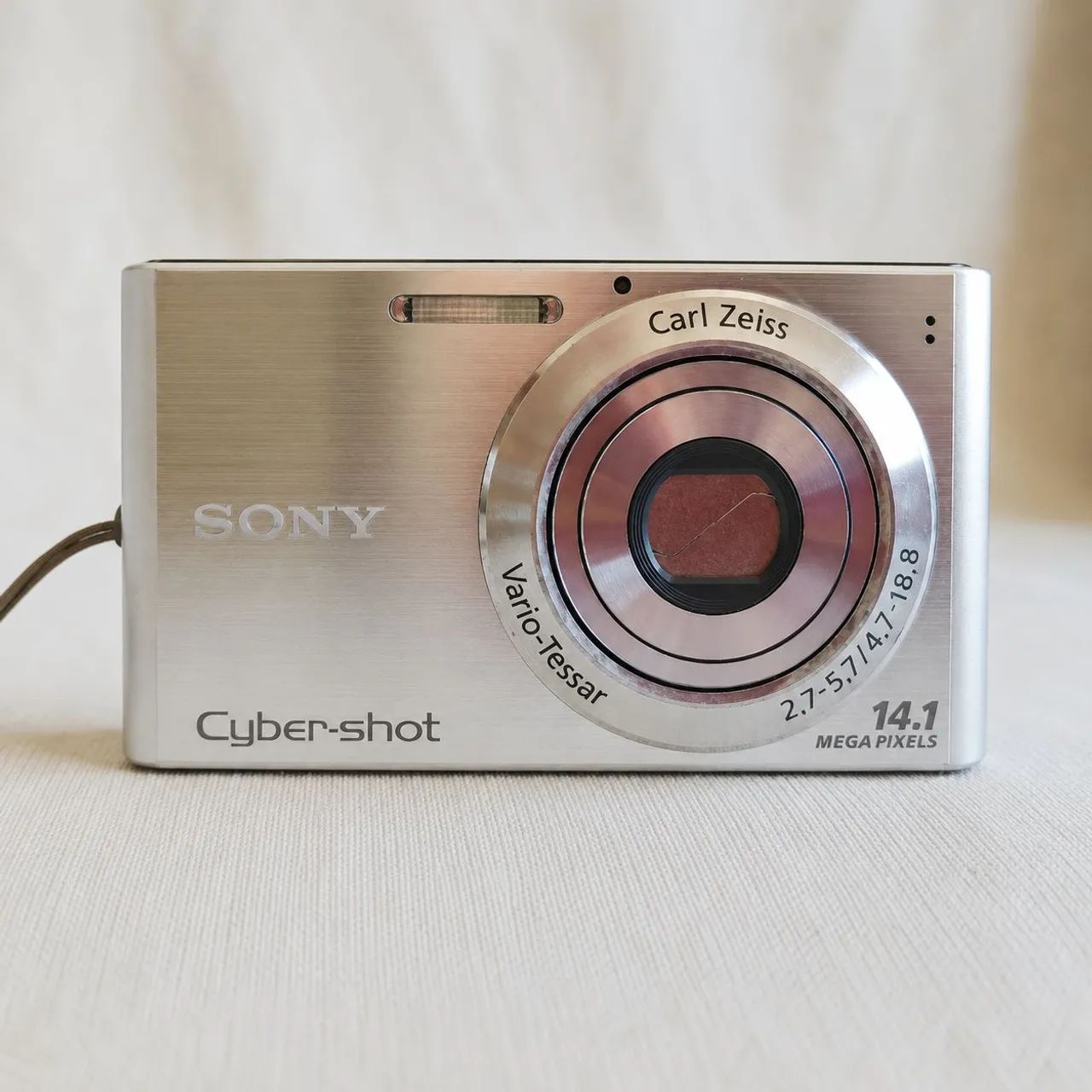 SONY Cyber-shot シルバー w320 Sony Cyber Shot W320 Original Prata - Câmeras e Filmadoras - Asa