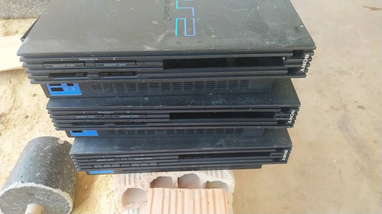 Apenas as carcaças 
