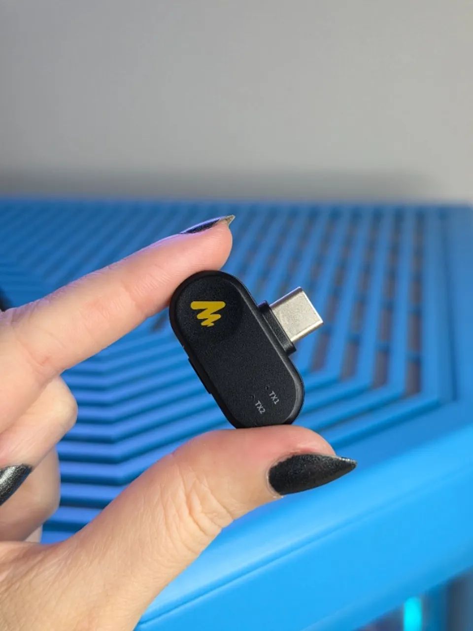 MAONO Wave T1 Mini Wireless Microphone de lapela - Foto 2