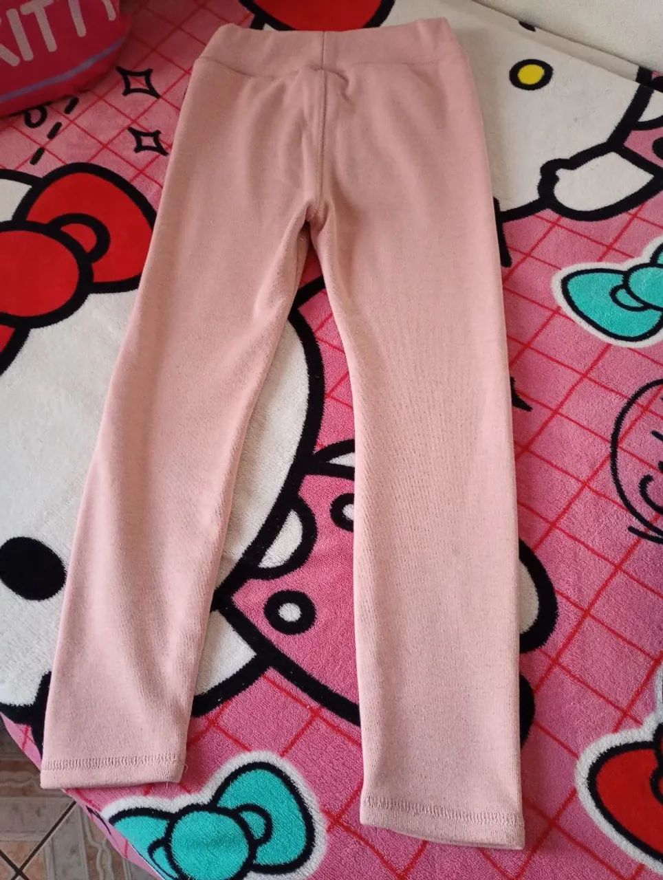 3 calças legging tamanho 8  - Foto 4