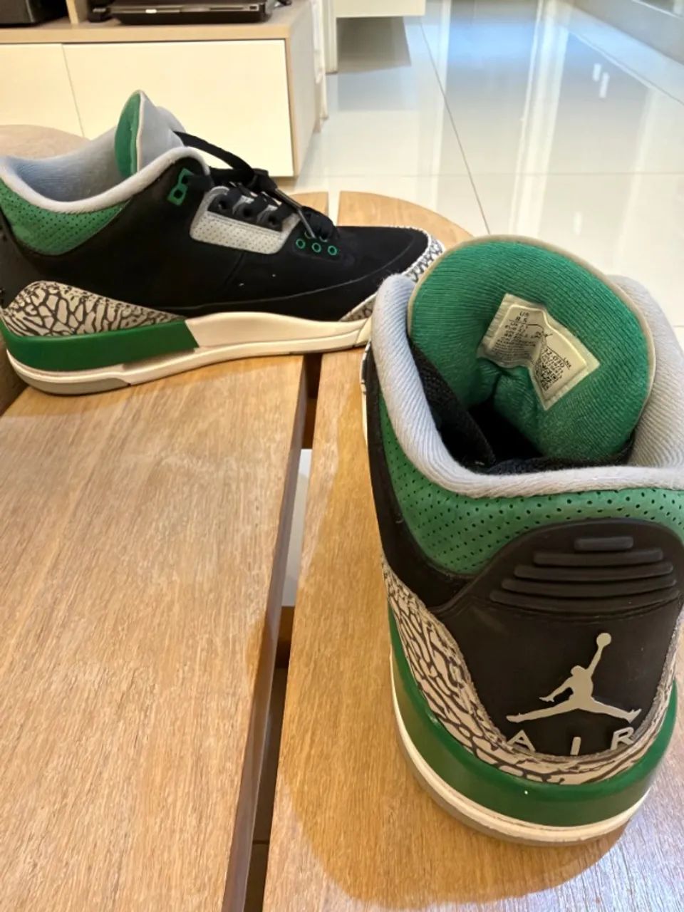 Nike Air Jordan 3 Retro Pine Green Original Tam. 40 - Calçados