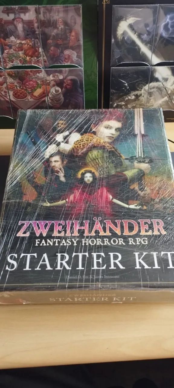 Caixa RPG Zweihander Starter Kit para Dungeons and Dragons 5e