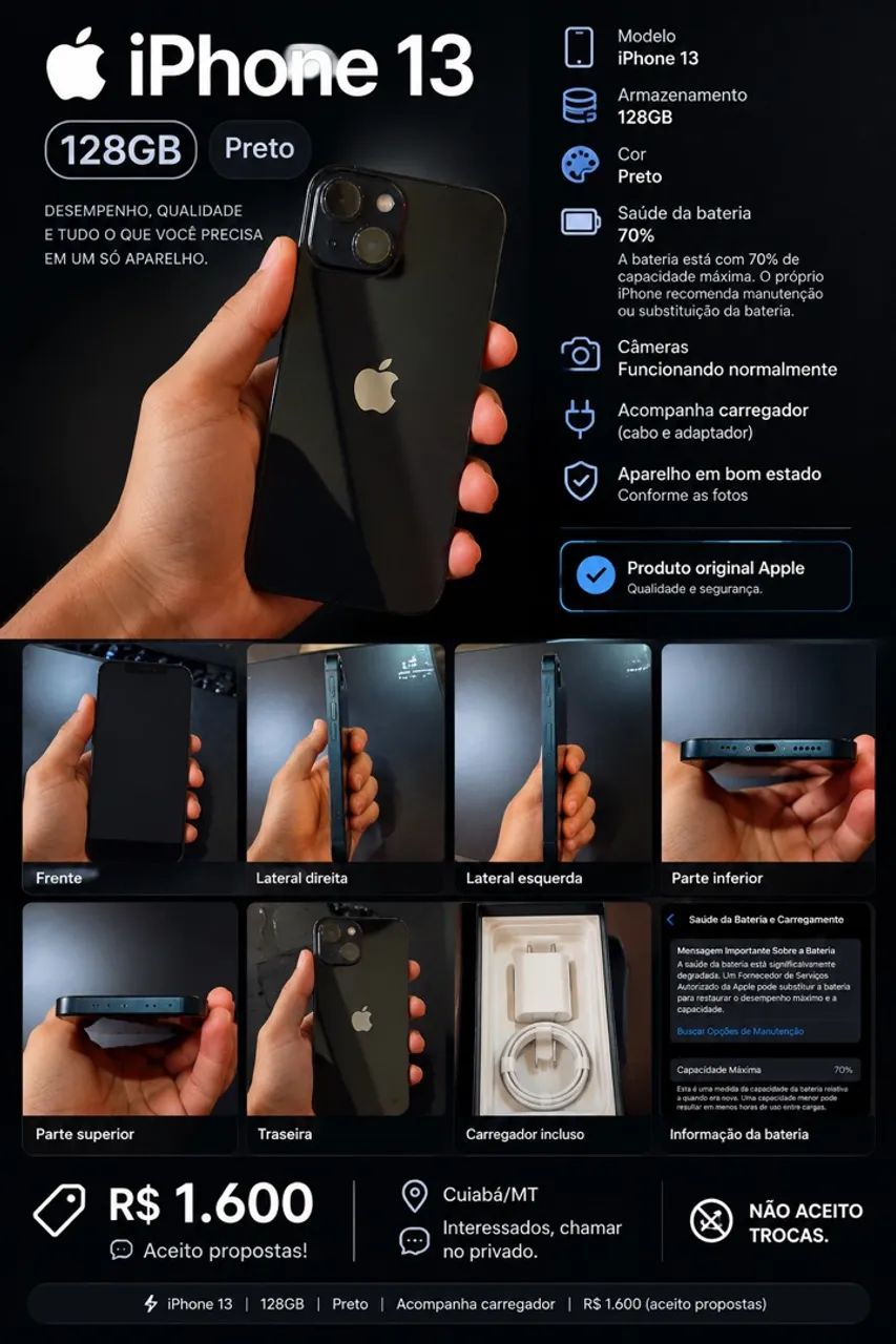 iPhone 13 128gb 