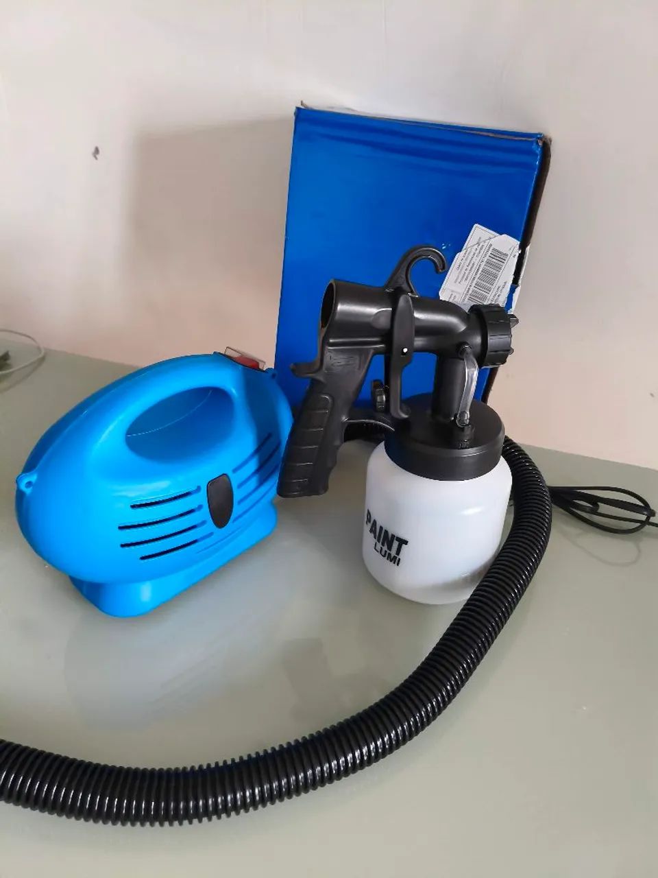 Pulverizador de pintura com Mini compressor potente 441139960344094722