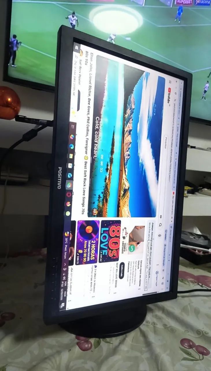 Monitor HDMI Full HD 23 Polegadas, com Cabos, Ótimo Estado, Excelente Imagem, Perfeito. - Foto 5