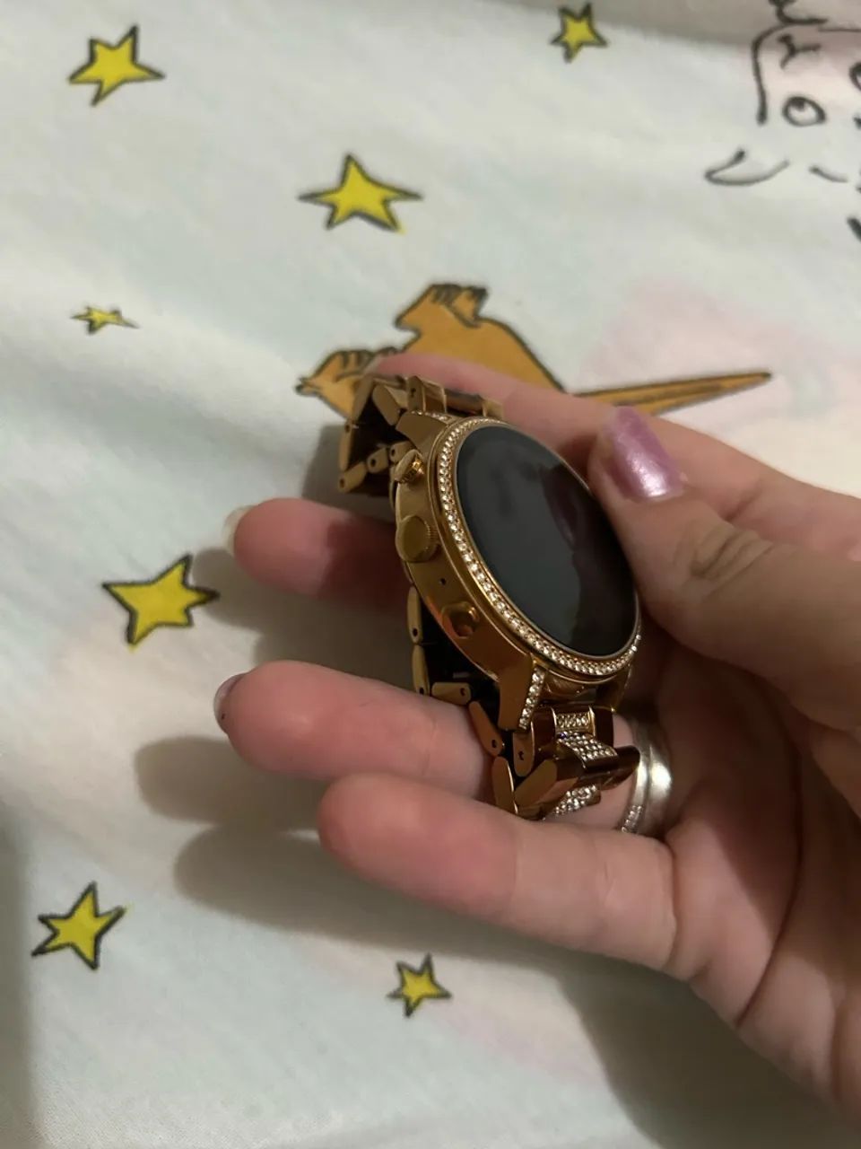Relógio fóssil smartwatch funciona tudo, conecta no celular  - Foto 3