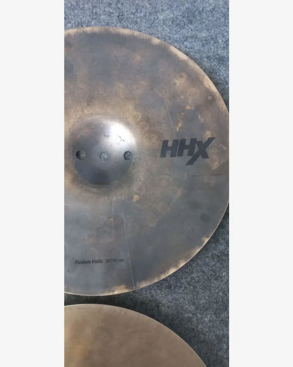 Hi hat SABIAN HHX FUSION HATS 14 polegadas  - Foto 4