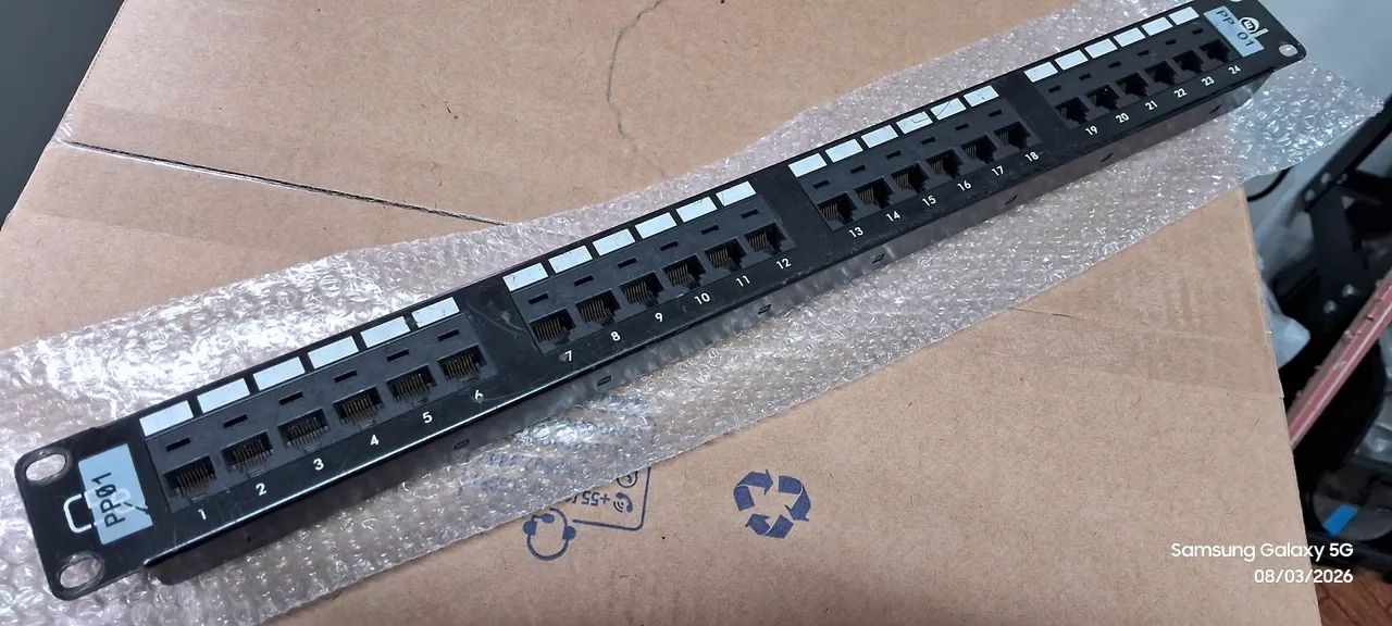 Patch Panel 24p CAT 5E Furukawa 445600763573053442