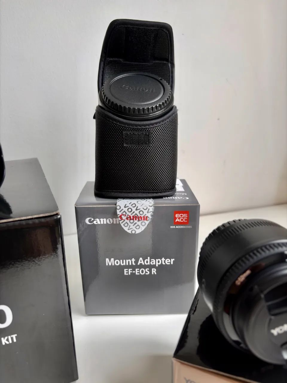 Adaptador Canon EF-EOS R NOVO