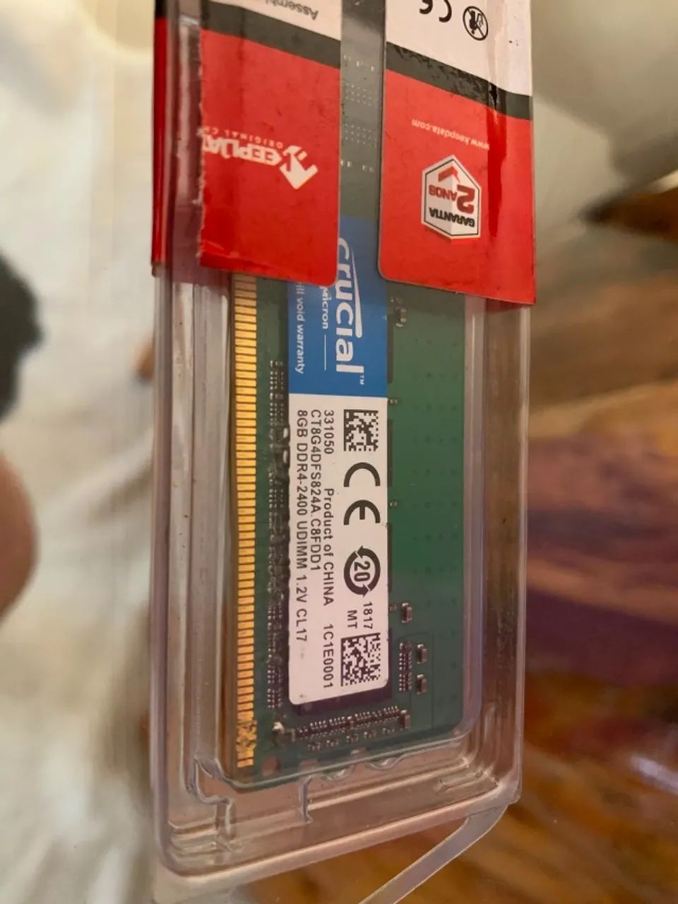 Memoria DD4 8GB PC