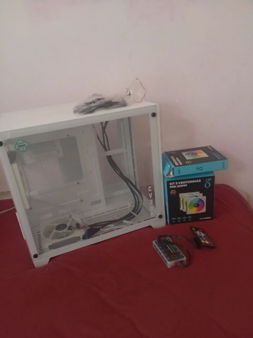 GABINETE CV300 + 6FANS. NUNCA USEI!! - Foto 3