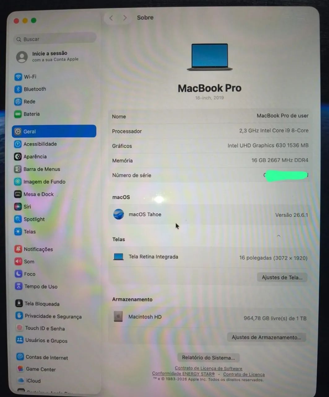 MacBook Pro i9 2019 - Foto 4