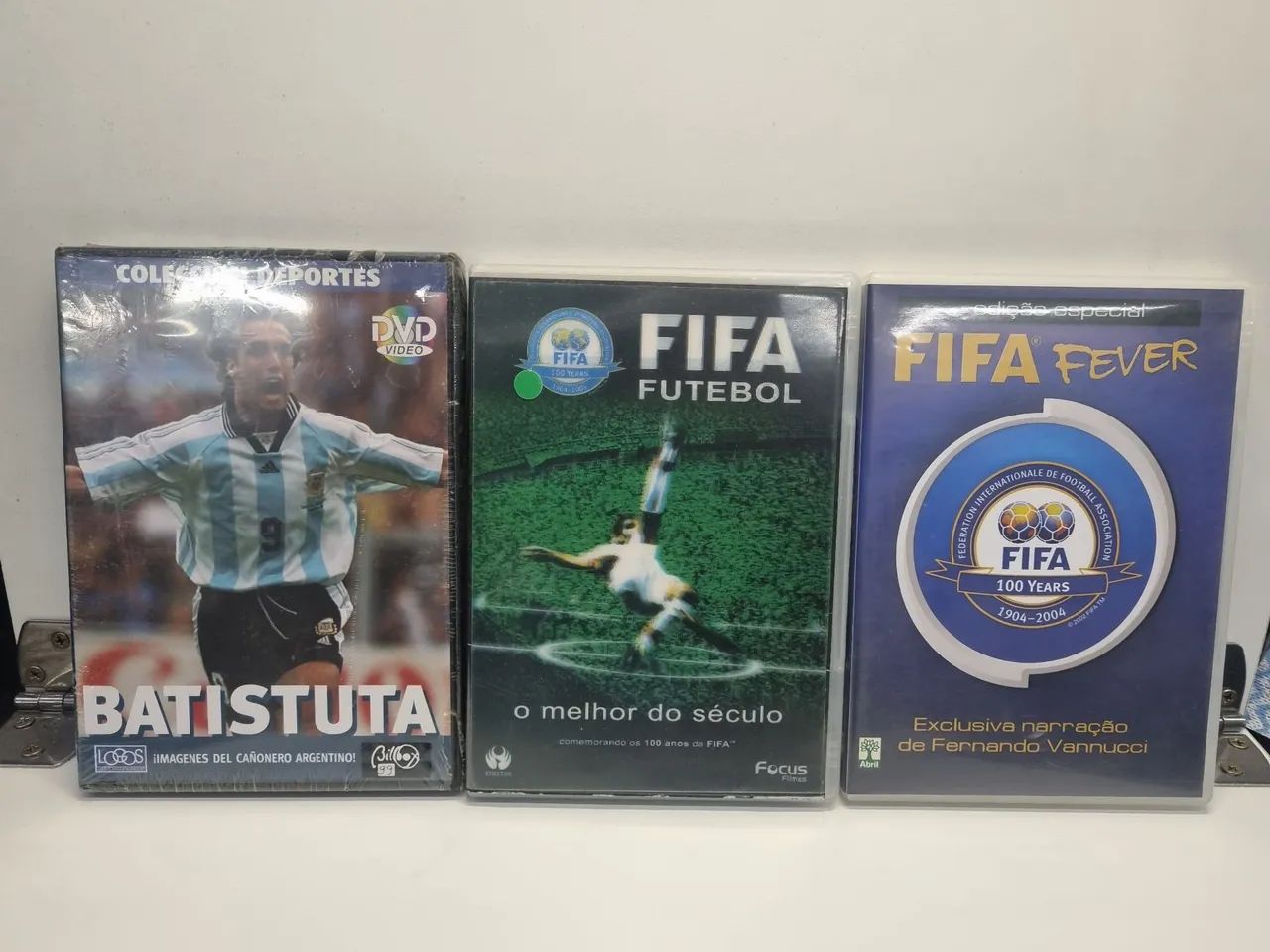 2 Dvd's FIFA e do batistuta