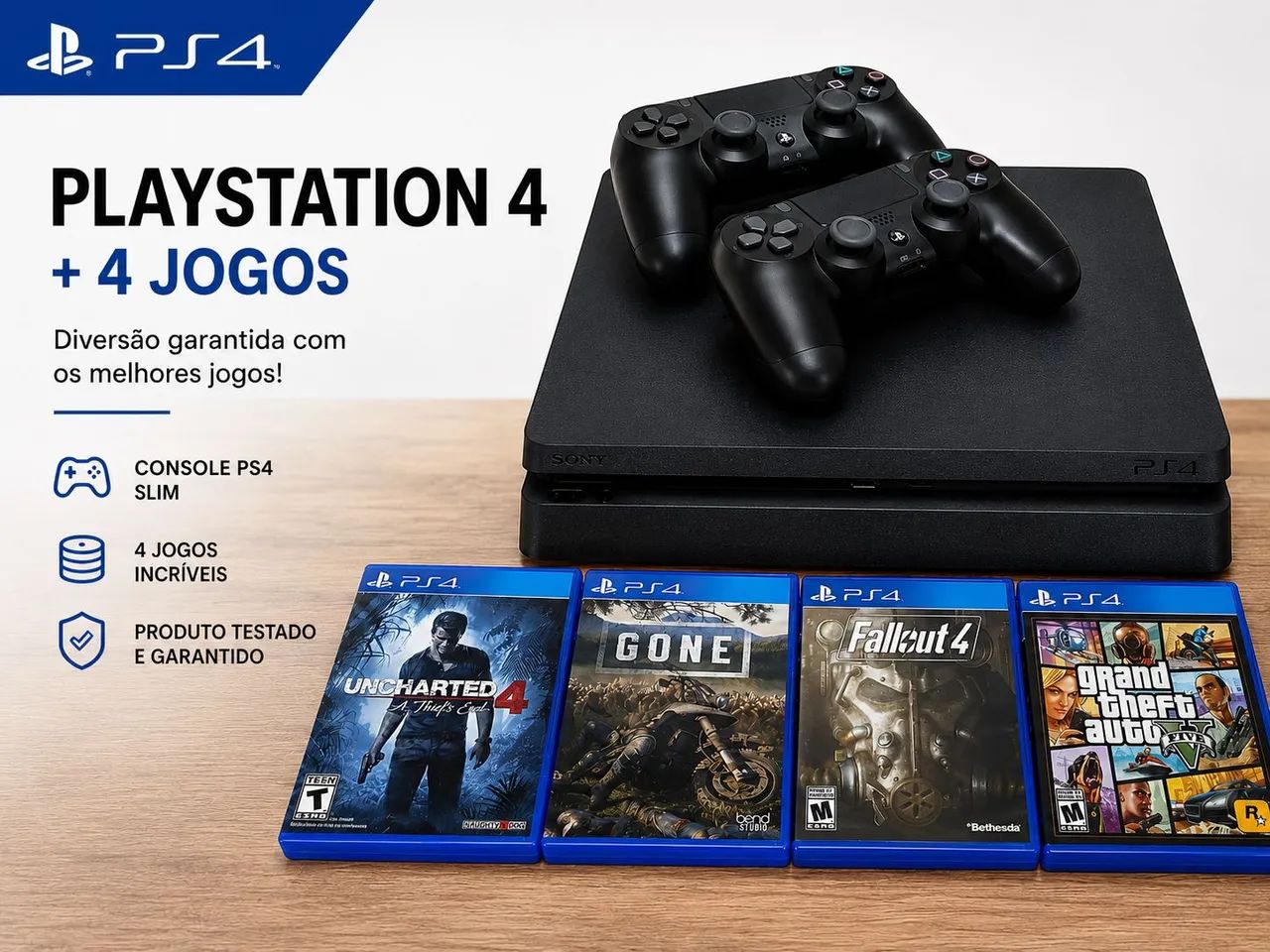 PS4 Slim  - Foto 2