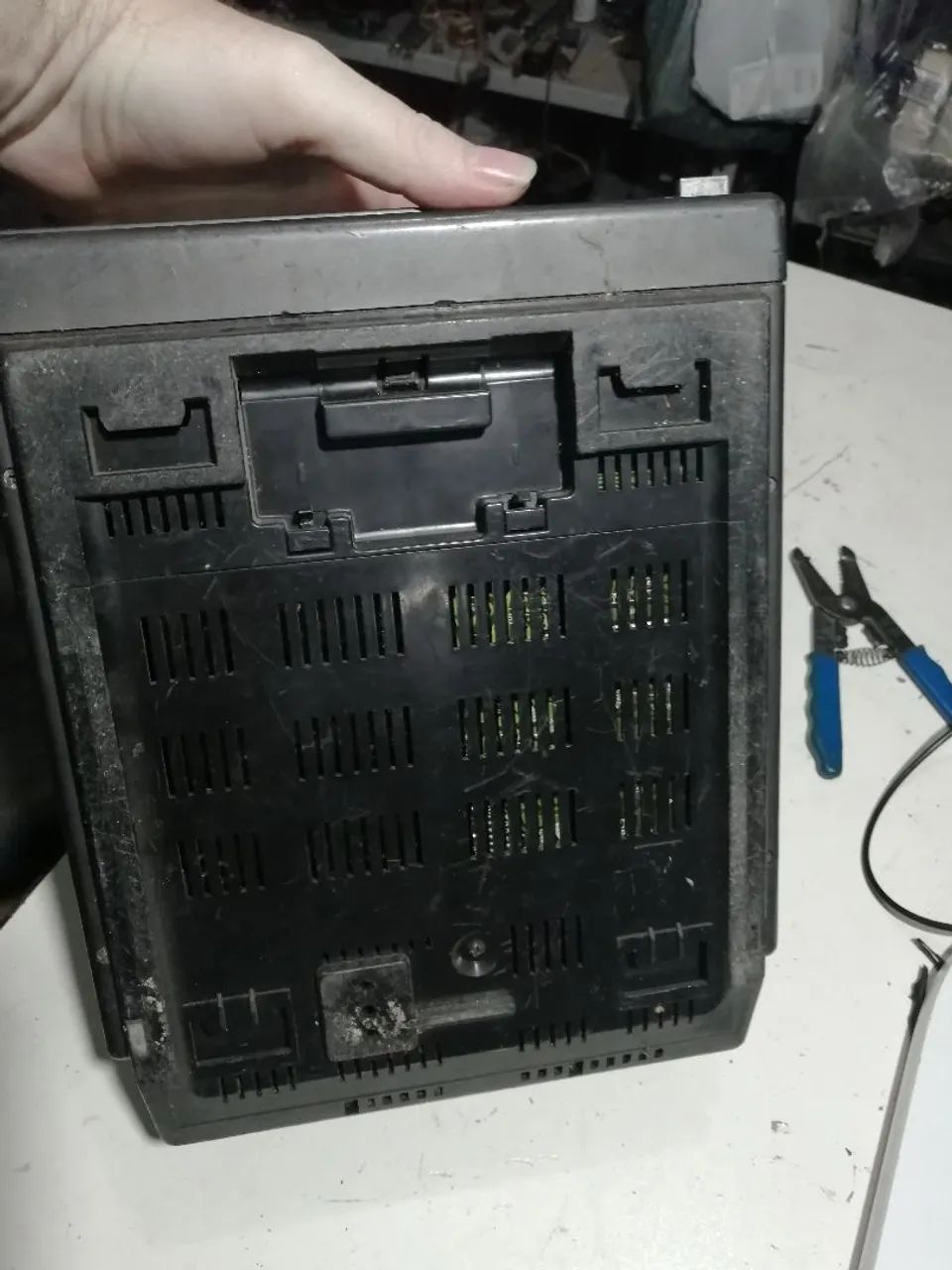 Mini TV de tubo, funciona parcial leia!  - Foto 3
