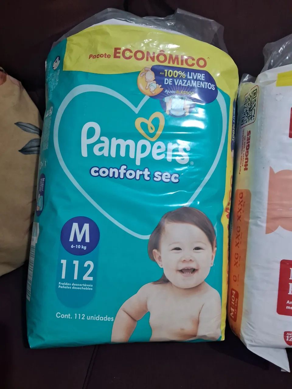 Fralda M pacote grande 