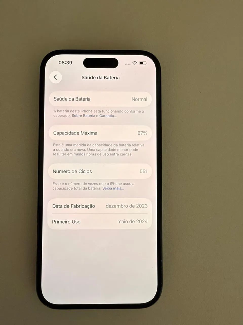 Iphone 15 Black (Preto) - 128GB - Foto 3