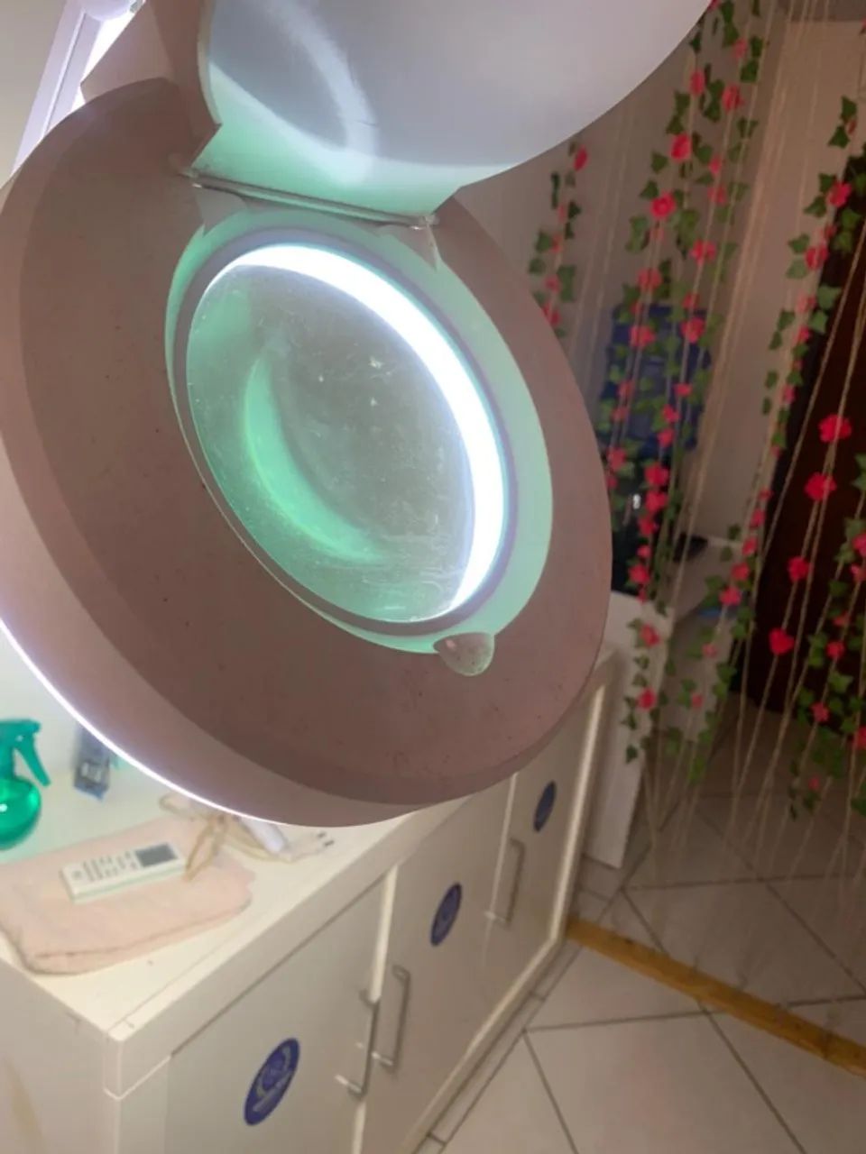 LUPA COM TRIPÉ ARTICULADO COM LED - Foto 3