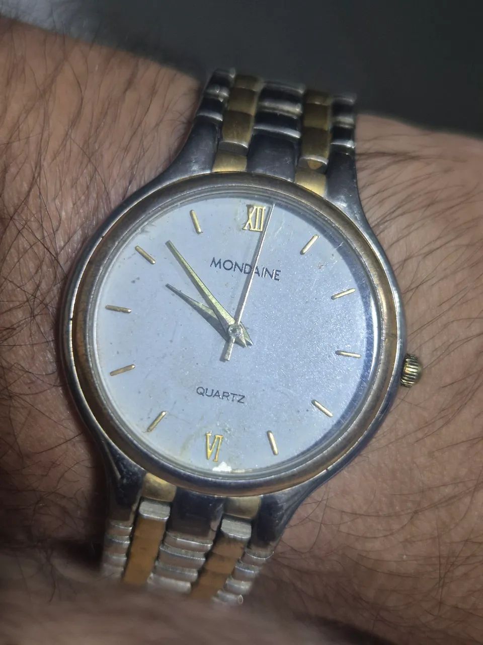 Relógio MONDAINE À QUARTZ    -  FUNCIONANDO PERFEITAMENTE - Foto 5
