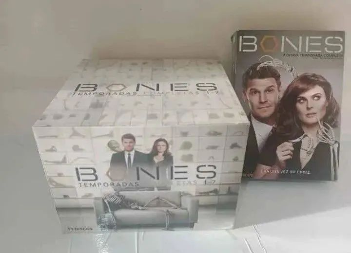 Bones - Temporadas 1 ao 8 em DVD (série rara) - Foto 2