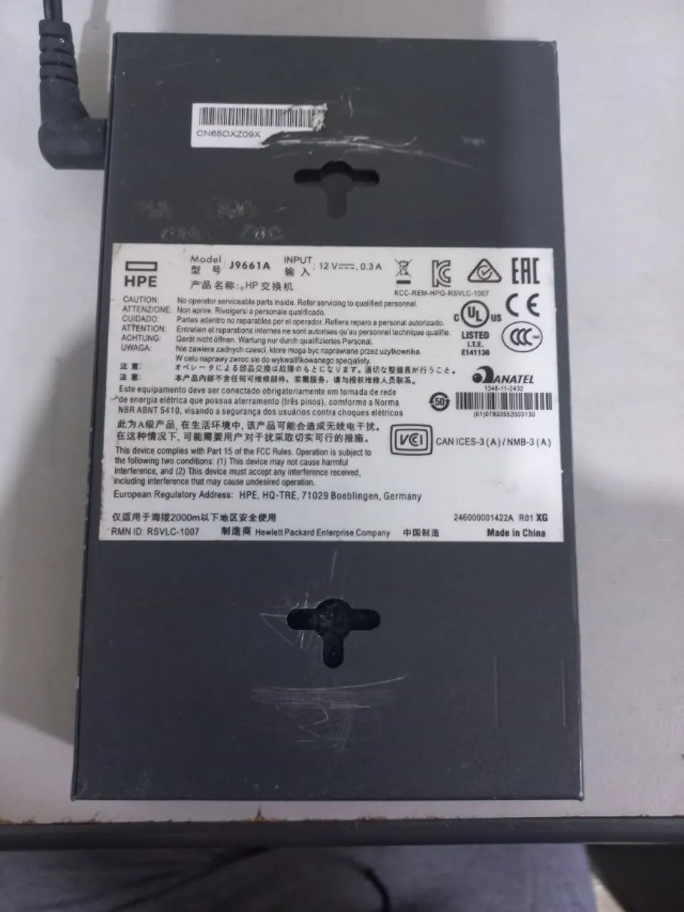 Switch 8 Portas 10/100 Mbps HP 1410-8 J9661A - Foto 2
