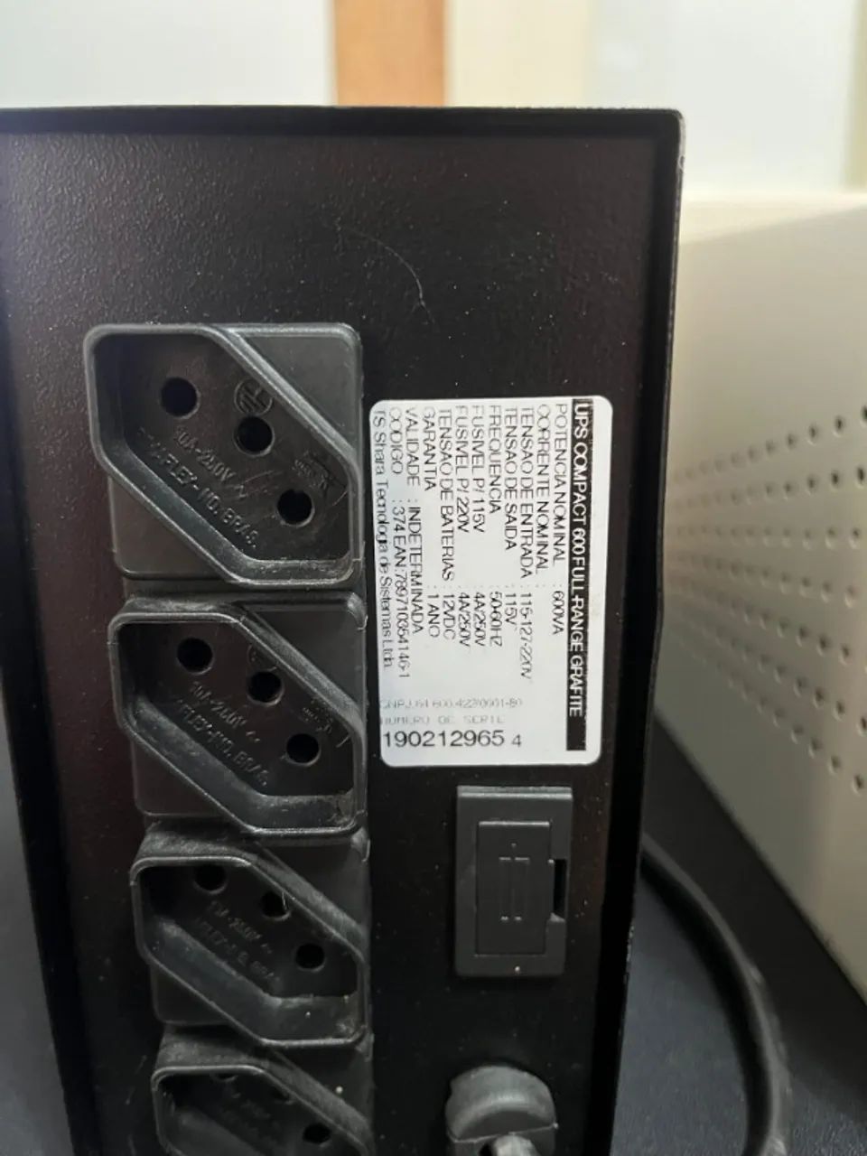 No breaks, 120v e 220v. Intelbras e TS SHARA. - Foto 5