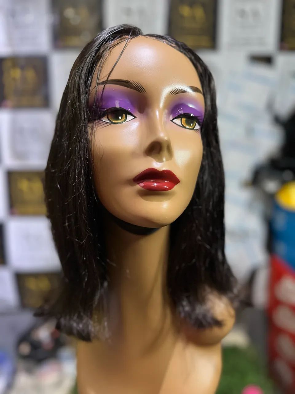 LACE FRONT 35 cm Cabelo HUMANO repartição 5x5 