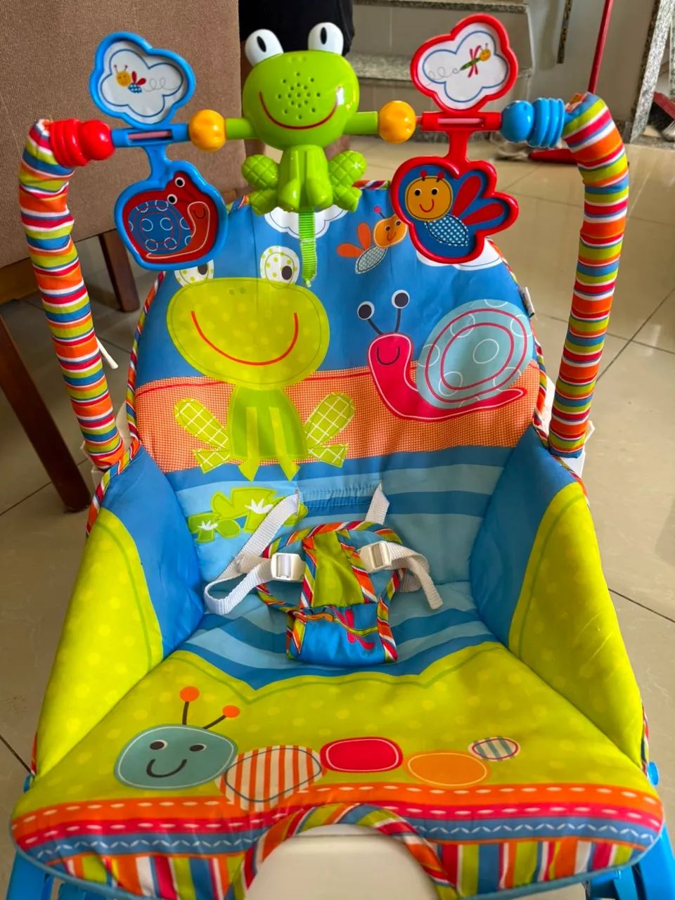 cadeirinha musical para bebe - Foto 4