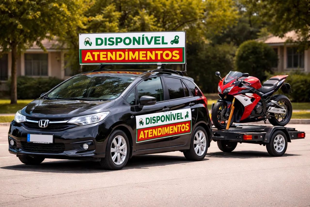 Remoção de motos e carga de bateria 