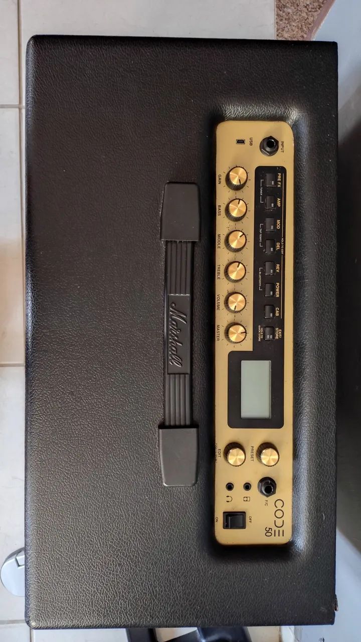 Marshall code 50 amplificador  - Foto 3
