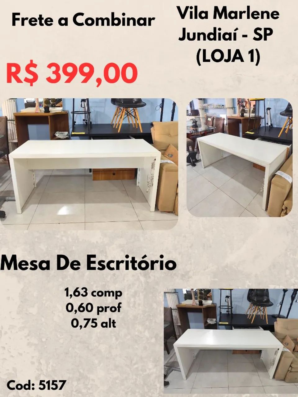 Mesa De Escritório 