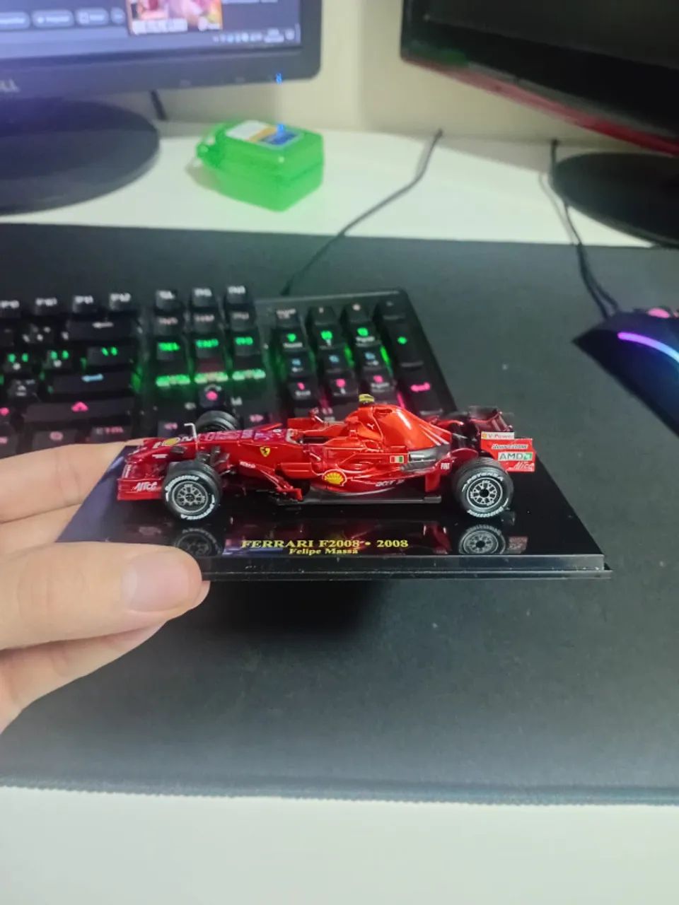 Miniatura Formula 1 Ferrari 2008 Felipe Massa