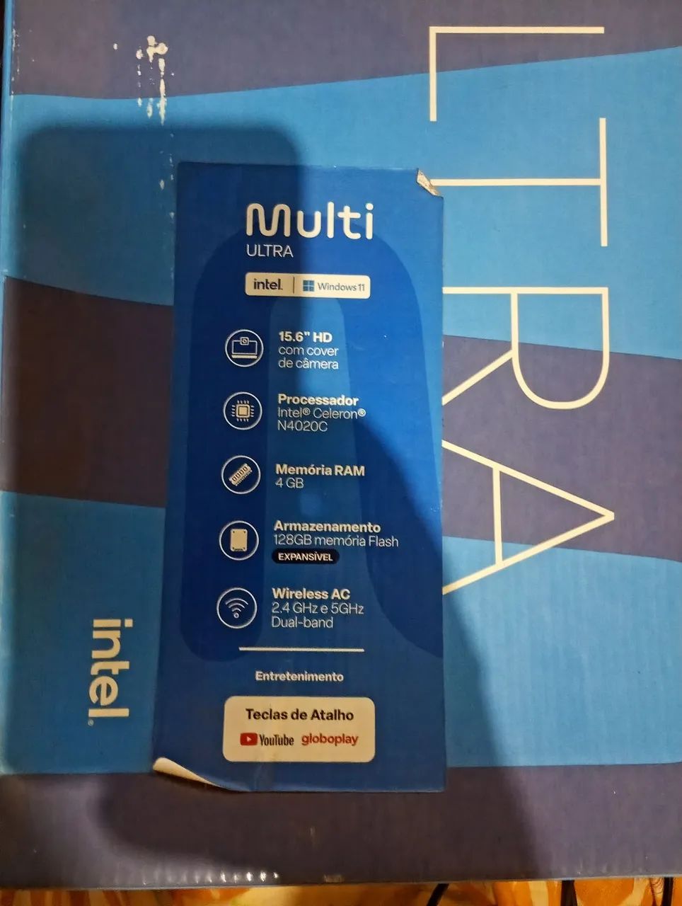 note book multi ultra  tela 15,6` R$ 1000 - Foto 4