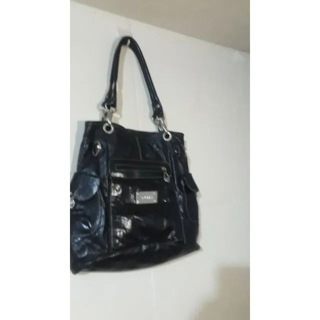 Bolsa Soulier usada em couro