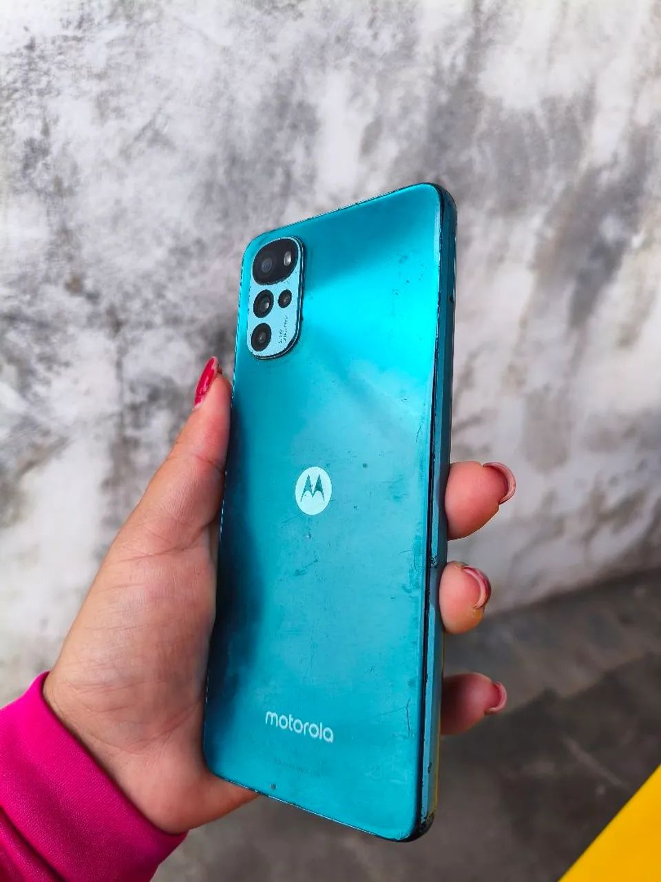 Motorola g22 tem que trocar display 