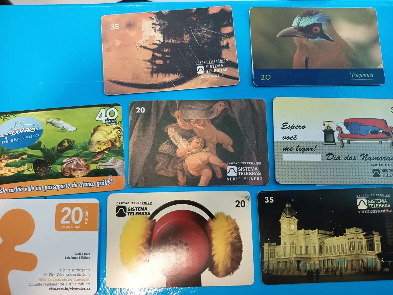 Cartões telefonicos