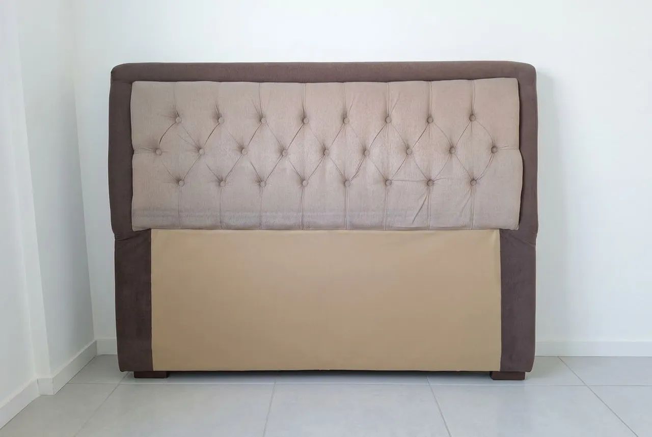 VENDO CABECEIRA PARA CAMA QUEEN ESTOFADA - OPÇÃO IMPERDÍVEL!
