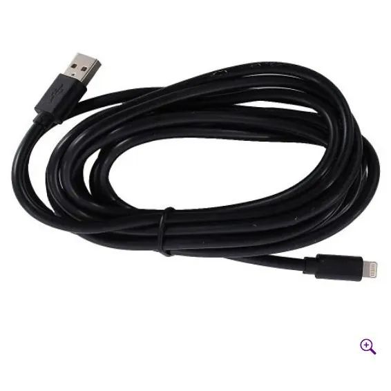 cabo usb carregamento para iphone 3 metros original