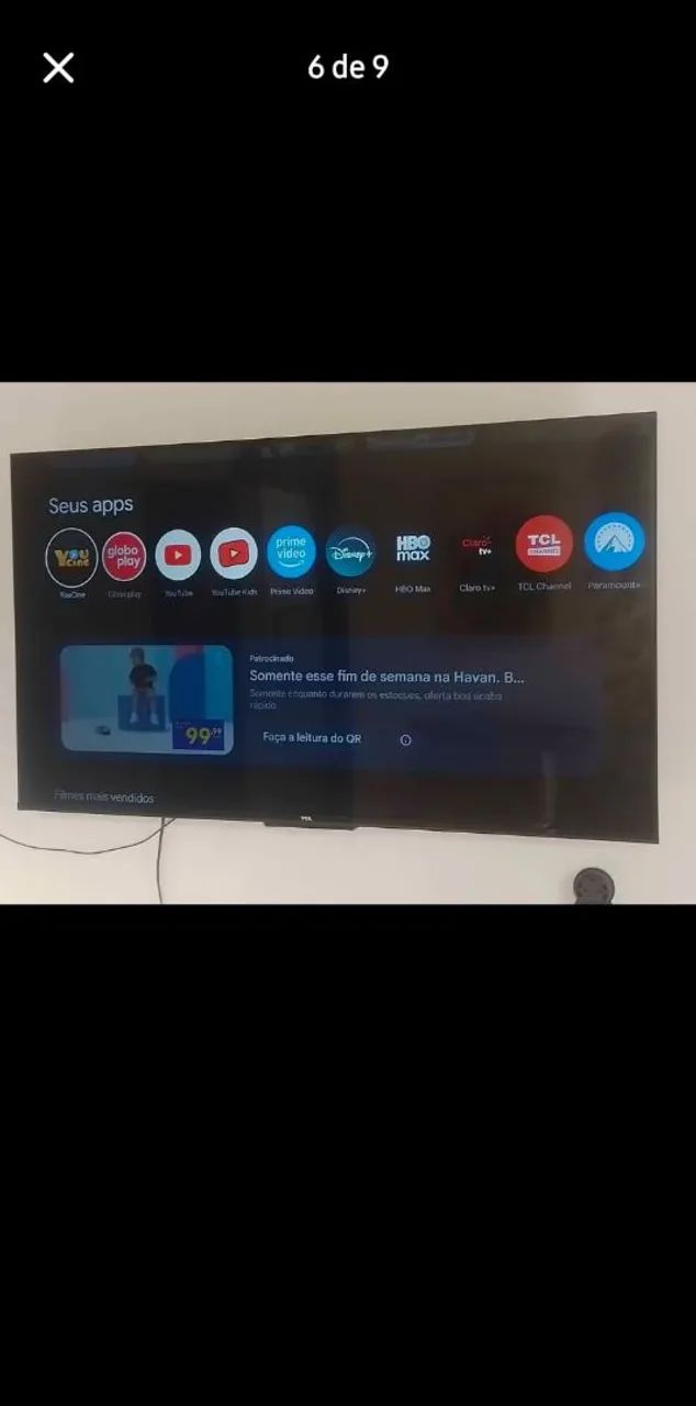 Tv smart tcl 50 polegadas  - Foto 3