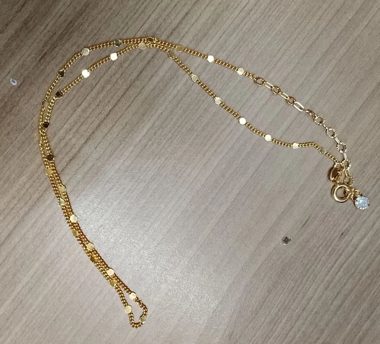 Corrente feminina ouro 18k - Foto 3