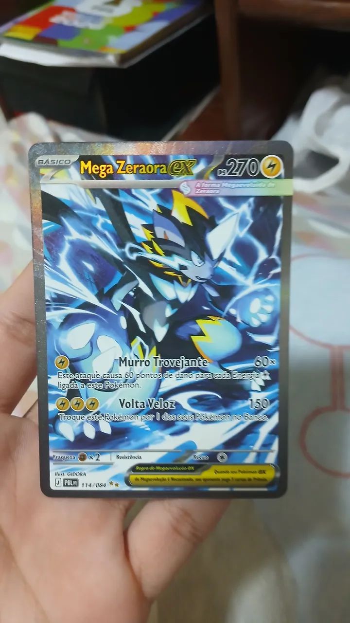 Mega zeraora EX Escuridão Absoluta  - Foto 4