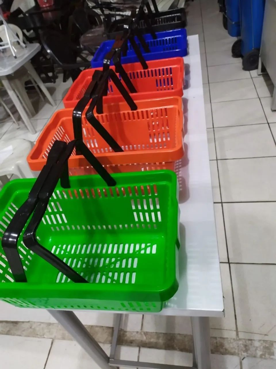 cestinha de supermercado - Foto 3