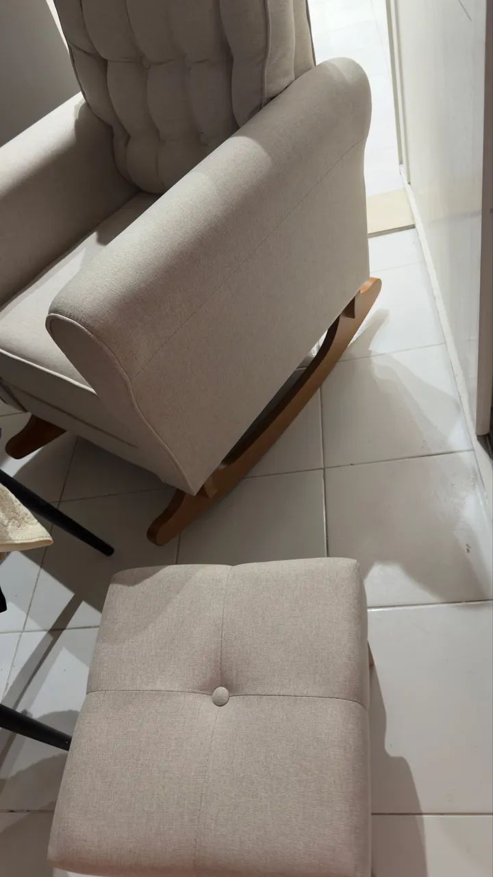 Poltrona com balanço  - Foto 3