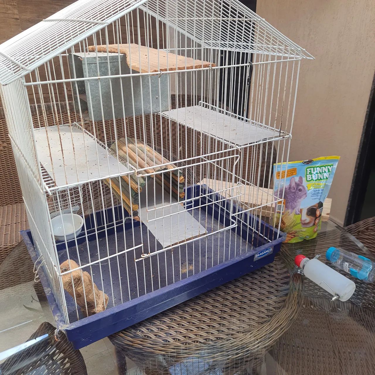 Viveiro para roedores gerbil, hamster, chinchila, twister